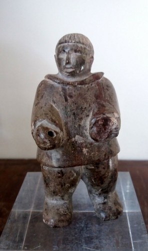 Inuit alte steinschnitzerei - inuit,