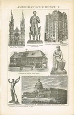 Tafel AMERIKANISCHE KUNST /