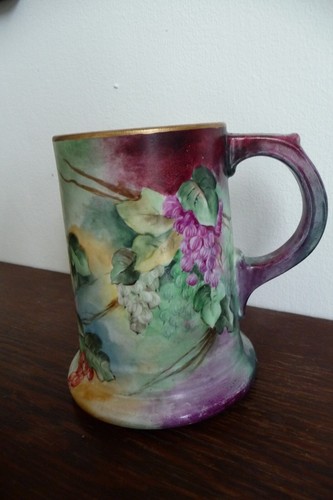 Handbemalter keramikbecher - keramikbecher, b